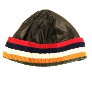 Wilsons Leather Black Genuine Leather Hat